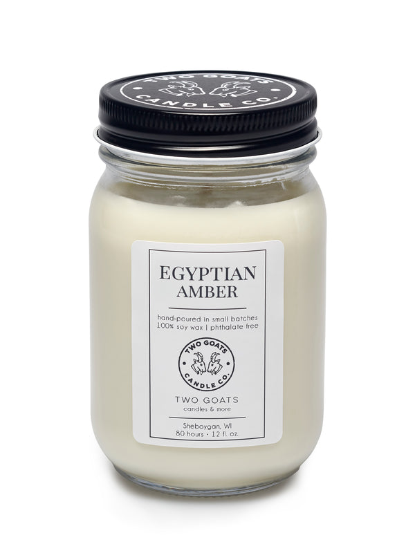 Egyptian Amber Scented Soy Candle