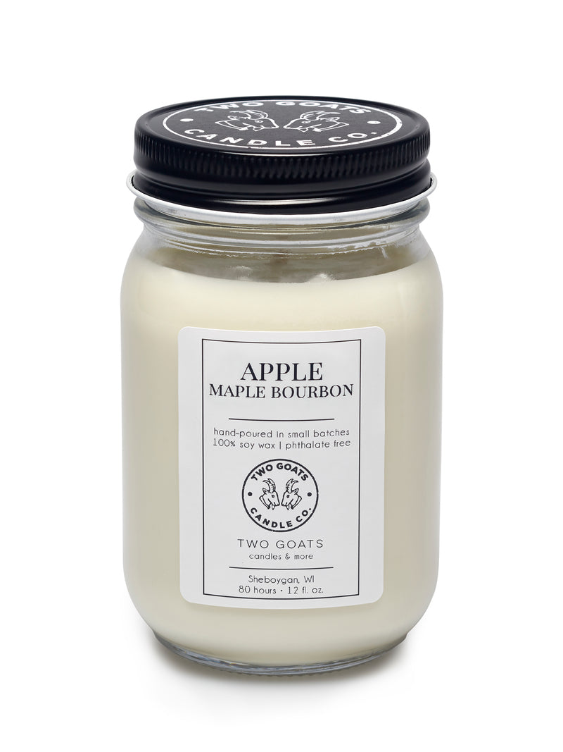 Maple Bourbon Natural Soy Wax Candle
