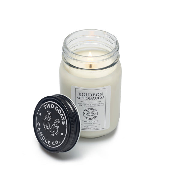 Bourbon & Tobacco Soy Candle 